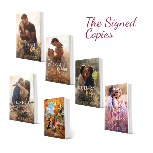 The Signed Paperbacks Emerald Creek Collection, with Intro Novella (6 Signed Paperbacks)